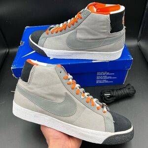 Size 10 - Nike SB Blazer High Dirty Money EMB Brazil 2010 Deadstock